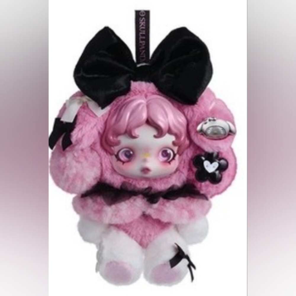 Popmart Skullpanda × My Melody Plush Pendant. New Release.